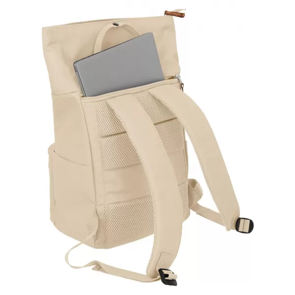  Rucksack TRAVELITE BASICS SHORT HANDLE ROLL-UP CREMEFARBEN 
