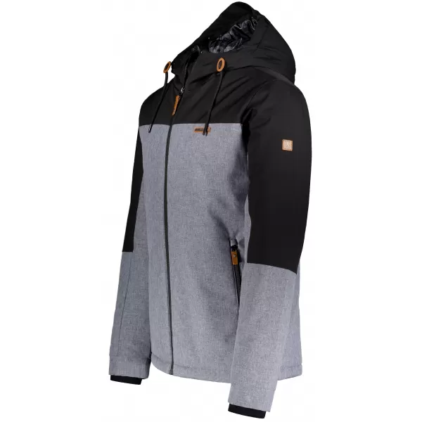  Herren-Winterjacke ALTISPORT GOLDWIN DUNKELGRAUE HIGHLIGHTS 