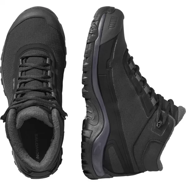  Damenschuhe SALOMON SHELTER WATERPROOF W SCHWARZ/NINE IRON/EXCALIBUR 