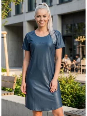 Damen erweitert T -Shirt Premium ALTISPORT VOJ/ALW075SAT02 DUNKEL-PETER