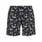 Badeshorts URBAN CLASSICS TB2679 SCHWARZ/WEIß