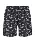 Badeshorts URBAN CLASSICS TB2679 SCHWARZ/WEIß