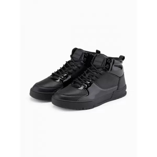  Herrenschuhe OMBRE OM-FOSH-0178 SCHWARZ 