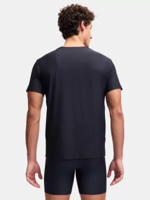 Herren-T-Shirt UNDER ARMOUR M UA PERF TECH MESH CREW NECK-2PK 6007625-001 SCHWARZ