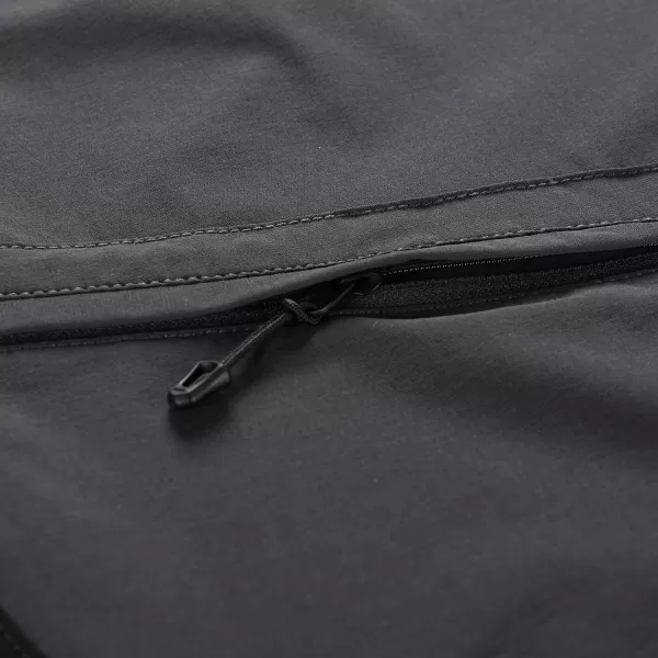  Softshellhose für Herren ALPINE PRO AKAN 2 DUNKELGRAU 