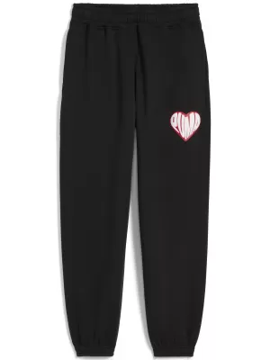 Herren-Jogginghose PUMA HOOPERHOTLINE SWEATPANT 63283402 PUMA SCHWARZ