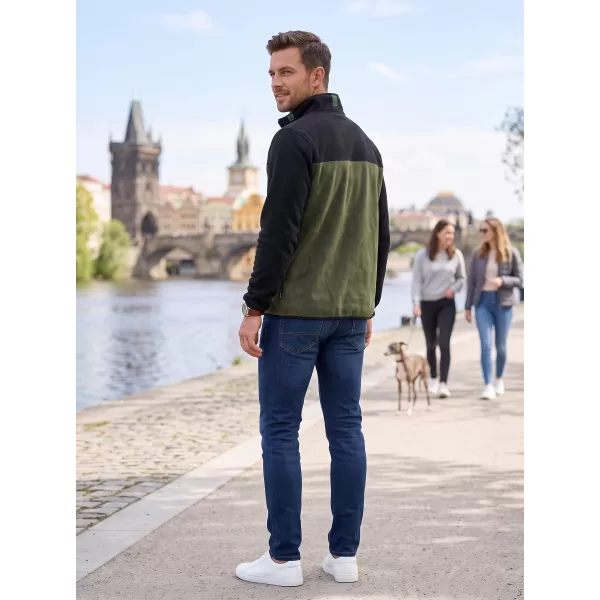  Fleece-Sweatshirt für Herren ALTISPORT GAMEL KHAKI 