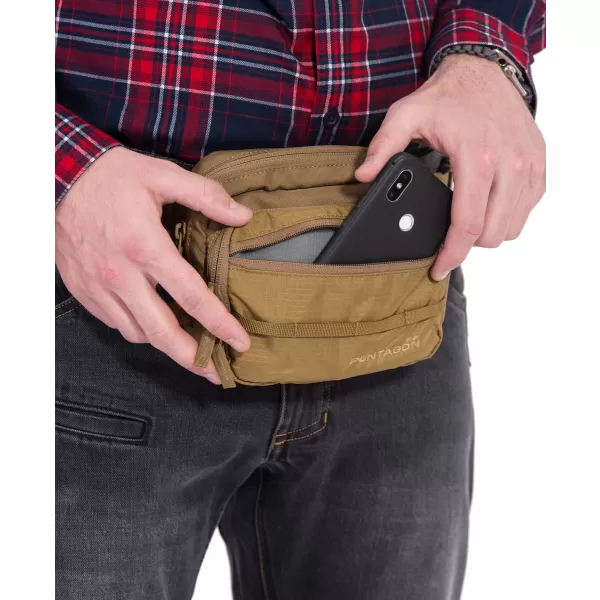 Gehäuse PENTAGON PROTEAN POUCH K17078 KOJOTE 