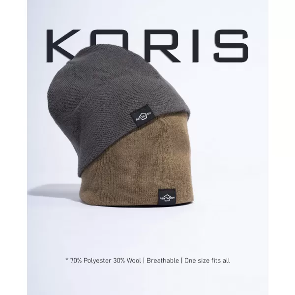  Kappe PENTAGON KORIS BEANIE HAT K13036 KOJOTE 