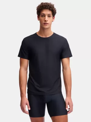 Herren-T-Shirt UNDER ARMOUR M UA PERF TECH MESH CREW NECK-2PK 6007625-001 SCHWARZ