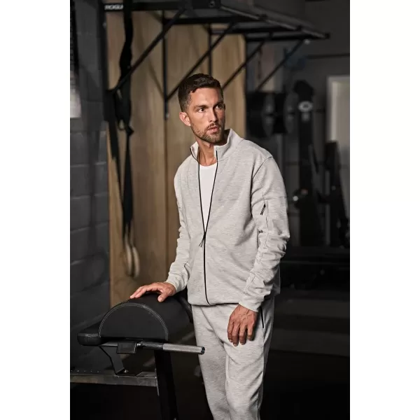  Herrenjacke TEE JAYS | TJ 5704 GRAU MELIERT 