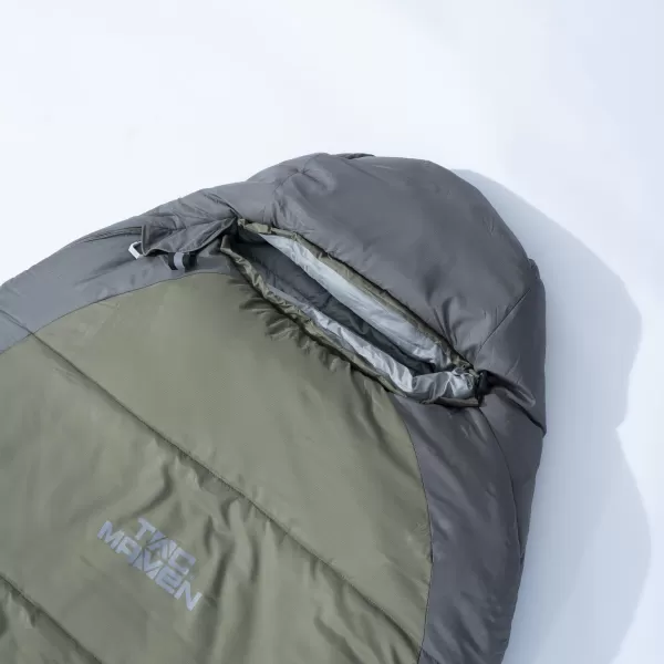  Schlafsack PENTAGON MUMMY SLEEPING BAG 360GR/M² D19003 BRAUN GRAU/MIX 