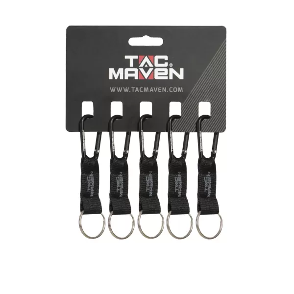  Karabiner PENTAGON CARABINER 5ΜΜ D25026 SCHWARZ 