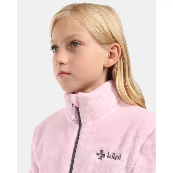  Fleece-Sweatshirt für Mädchen KILPI SKATHI-JG ZJ0208KI HELLROSA 