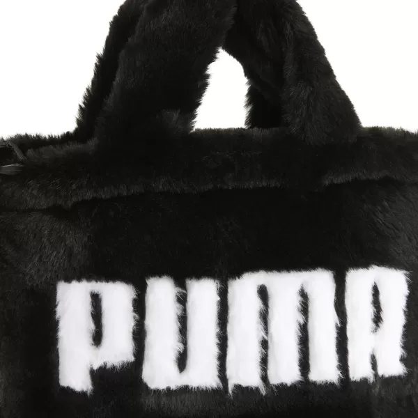  Damenbeutel PUMA UP FAUX FUR MINI SHOPPER BAG 09171301 PUMA SCHWARZ 