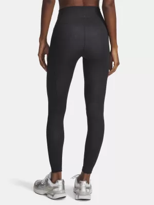 Leggings für Damen UNDER ARMOUR MERIDIAN SUEDE EFFECT AK LEG 6003992-004 SCHWARZ