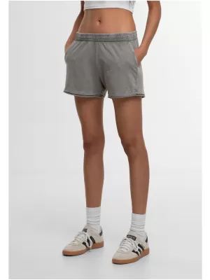Damen-Shorts URBAN CLASSICS TB7470 STAHLGRAU