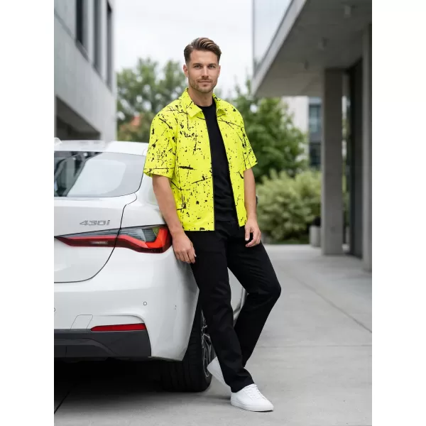  Premium-Herrenhemd ALTISPORT VOJ/ALM034KOS01 NEONGELB 