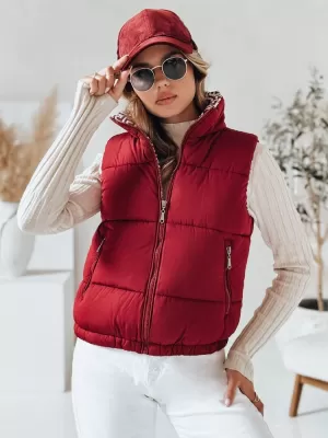 Damenjacke DSTREET TY4972 ROTWEIN