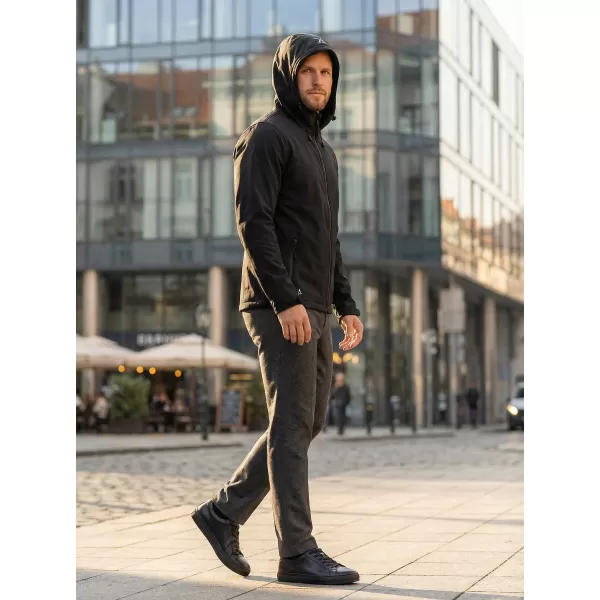  Herren -Softshelljacke ALTISPORT NEWET SCHWARZ 