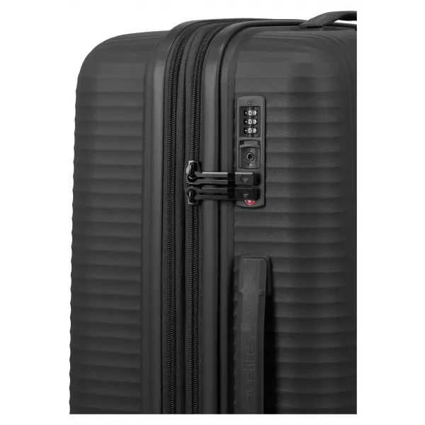  Koffer TRAVELITE Air Stripe M SCHWARZ 