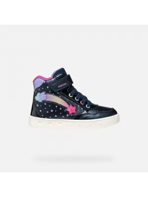 Mädchen-Sneaker GEOX SKYLIN J568WB0PVKCC4243 DUNKELBLAU