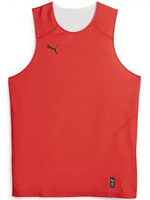 Herren-Tanktop PUMA REVERSIBLE PRACTICE JERSEY 67664003 PUMA ROT