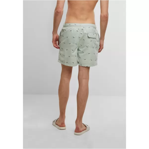  Badeshorts URBAN CLASSICS TB2680 FROT MARTE/VINTAGE BLUE 