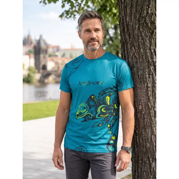  Herren Freizeithemd Premium ALTISPORT VOJ/ALM122TR06 KEROSIN 