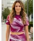 Premium-Crop-Top für Damen ALTISPORT VOJ/ALW001TR07 FUCHSIOVÁ FUCHSIE