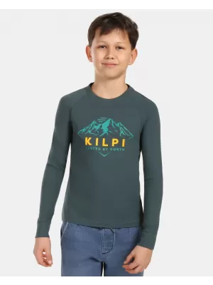 T-Shirt für Jungen KILPI VERATI-JB ZJ0301KI DUNKELGRÜN