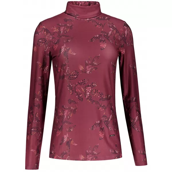  Damen-T-Shirt ALTISPORT GERDA BURGUND 