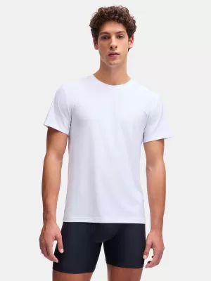Herren-T-Shirt UNDER ARMOUR M UA PERF TECH MESH CREW NECK-2PK 6007625-100 WEIß