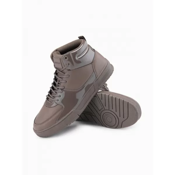  Herrenschuhe OMBRE OM-FOSH-0178 DUNKELBRAUN 
