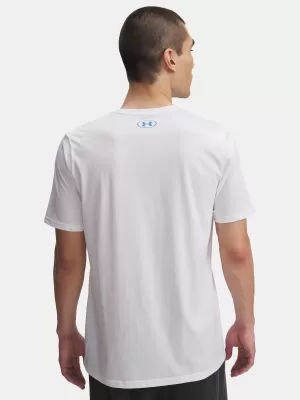 Herren-T-Shirt UNDER ARMOUR UA TRIPLE STACK LC LOGO SS WEIß