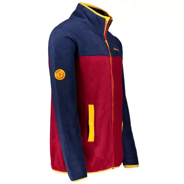  Fleece-Sweatshirt für Herren ALTISPORT GAMEL BURGUND 