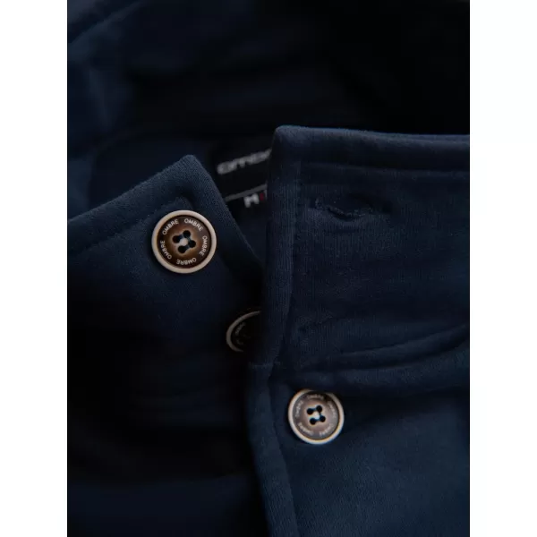  Herren-Sweatshirt OMBRE OM-SSDS-0131 MARINEBLAU 