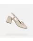 Damenschuhe mit Absatz GEOX CORONILLA CREMIG
