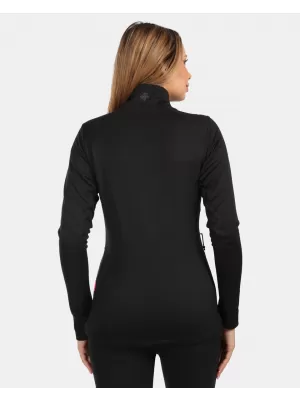 Fleece-Sweatshirt für Damen KILPI SIREN-W ZL0205KI SCHWARZ