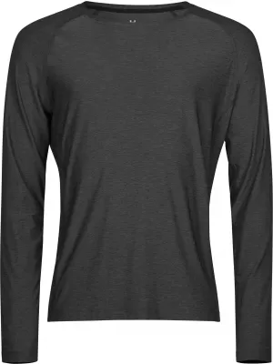 Herren-T-Shirt TEE JAYS | TJ 7022 SCHWARZE MELANGE