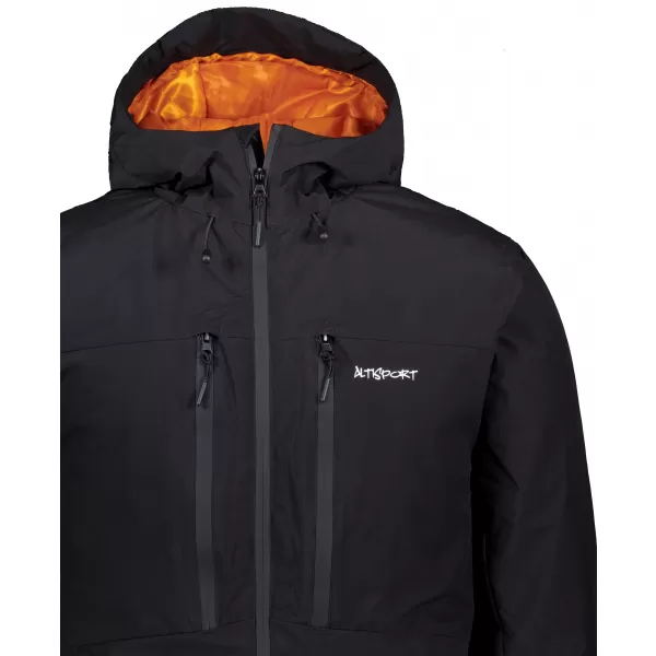  Herren-Winterjacke ALTISPORT GALLANT SCHWARZ 