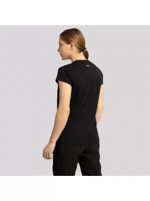 Damen-T-Shirt PENTAGON WHISPER WOMENS TEE BLANK OFF K09044 SCHWARZ