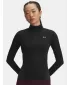 Damen-T-Shirt UNDER ARMOUR UA VANISH SEAMLESS 1/4 ZIP 6000644-003 SCHWARZ