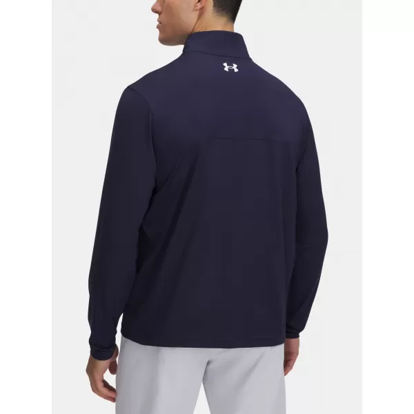  Herren-Sweatshirt UNDER ARMOUR UA T2G 1/4 ZIP 1389878-410 BLAU 