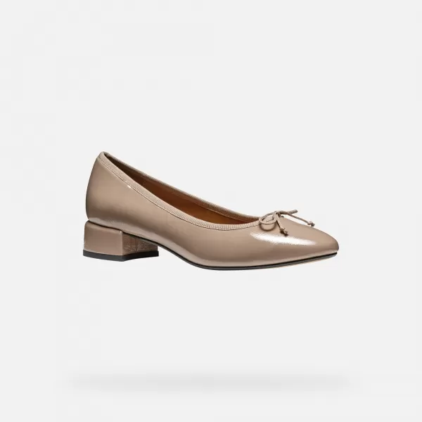  Damenschuhe mit Absatz GEOX FLORETIA BEIGE 