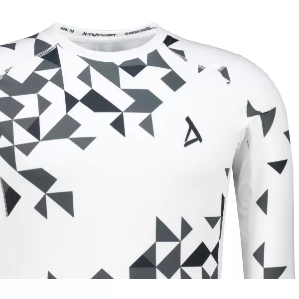  Hochwertiges funktionelles Kompressionsshirt für Herren ALTISPORT VOJ/ALM108TR03 WEIß 