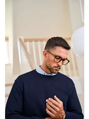 Herren-Sweatshirt TEE JAYS | TJ 5504 SCHWARZ