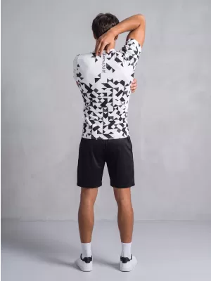 Funktionelle Kompression von Männern t -Shirt Premium ALTISPORT VOJ/ALM108TR04 WEIß