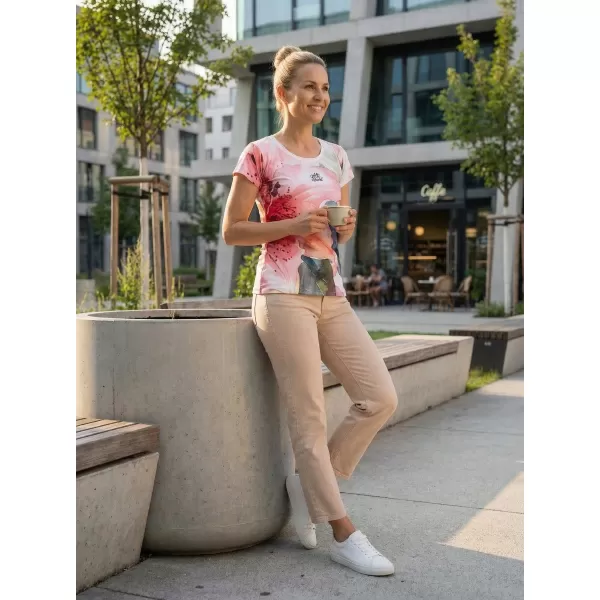  Frauen Freizeit t -Shirt Premium ALTISPORT VOJ/ALW117TR06 LILIENLICHT 