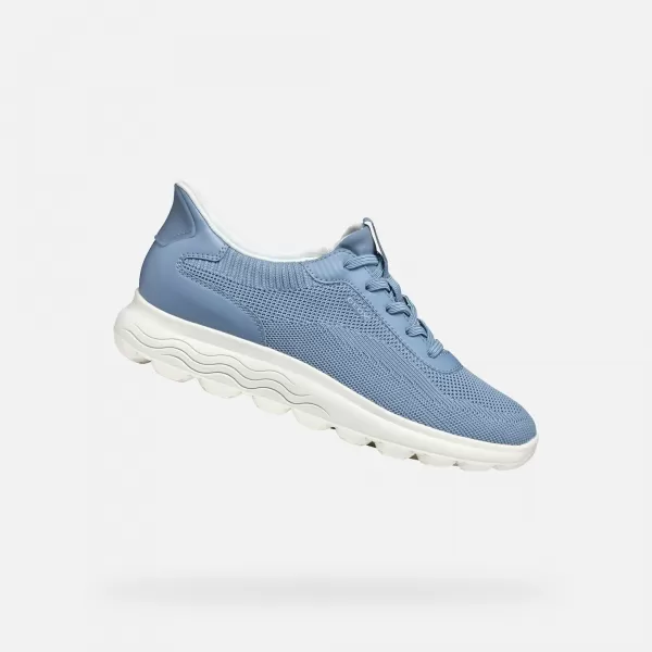  Damen-Sneaker GEOX SPHERICA PLUS HELLBLAU 